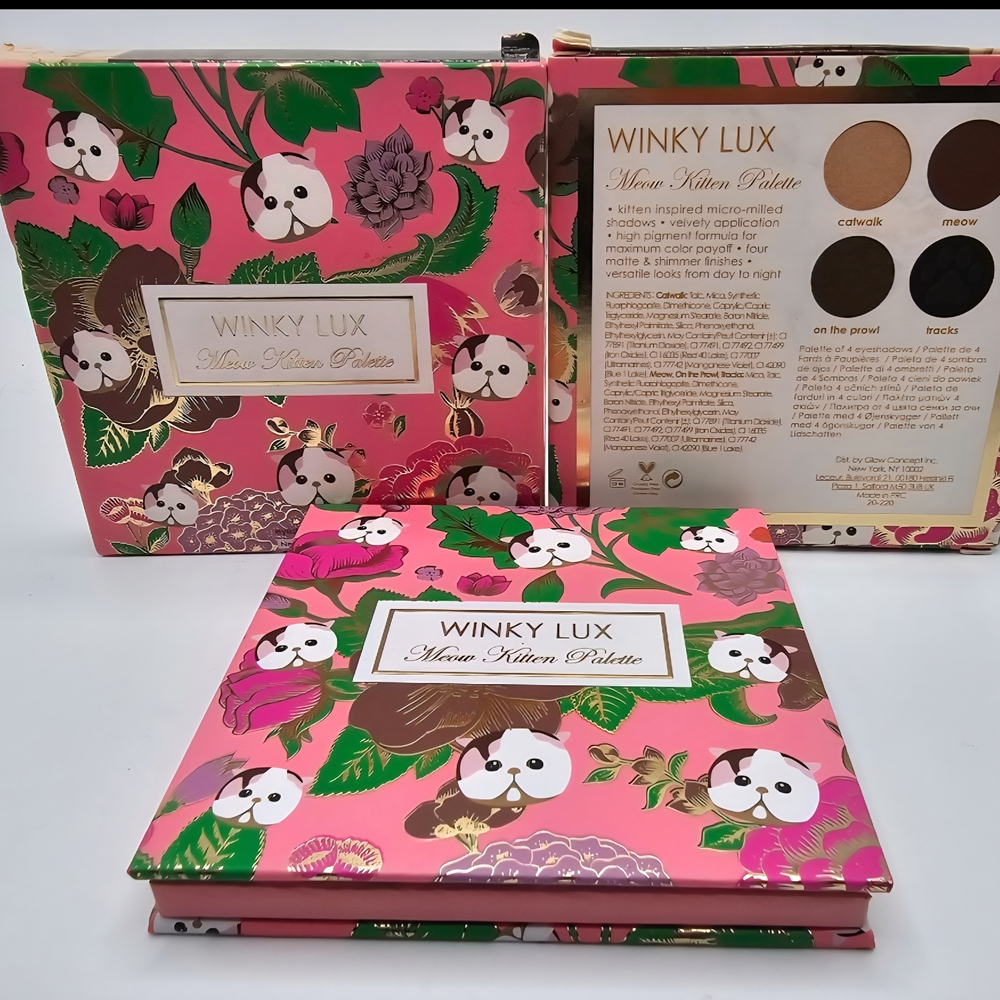 WINKY LUX  Meow Kitten Eyeshadow Palette New